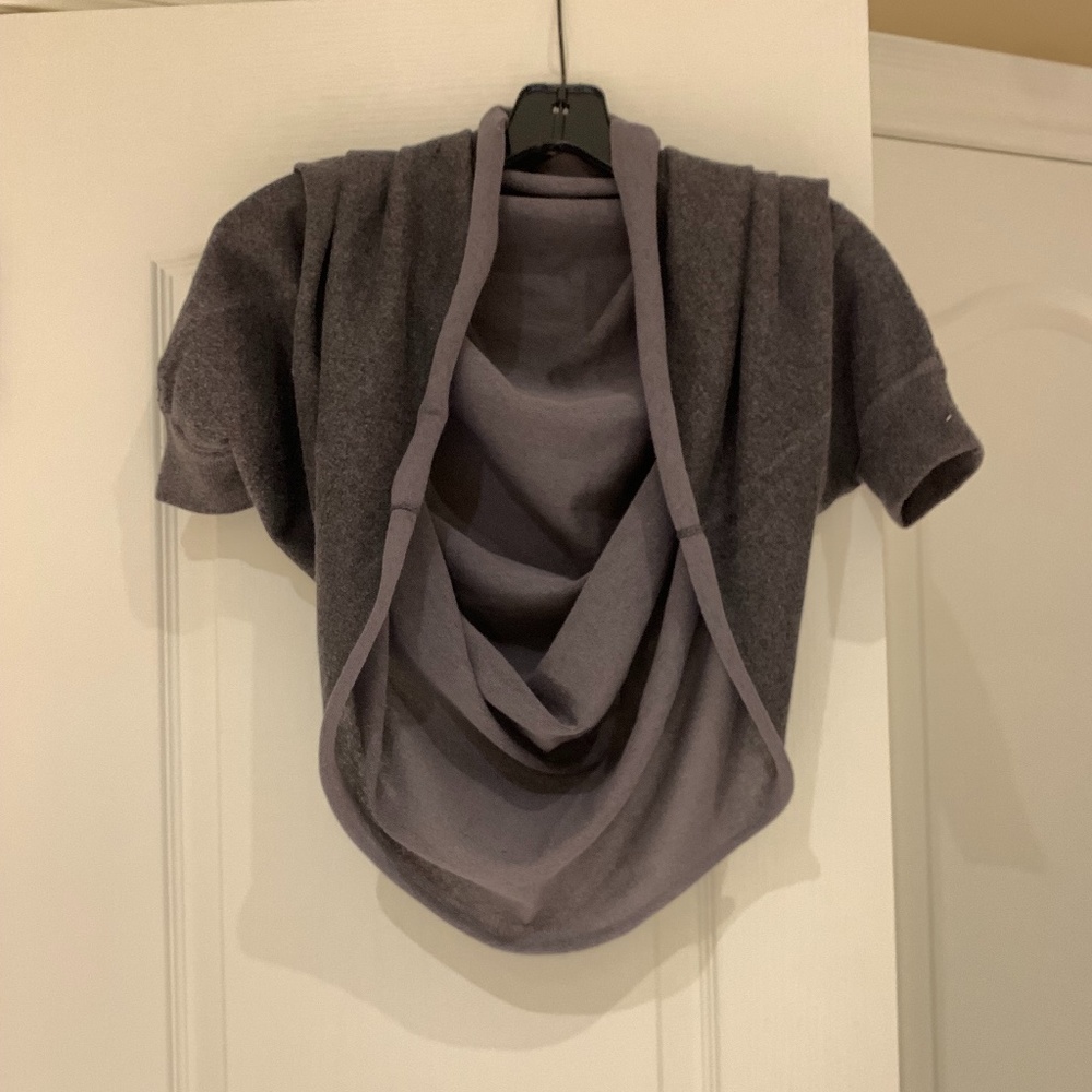 Kenar Shrug/Sweater, Charcoal, Size XS-Small